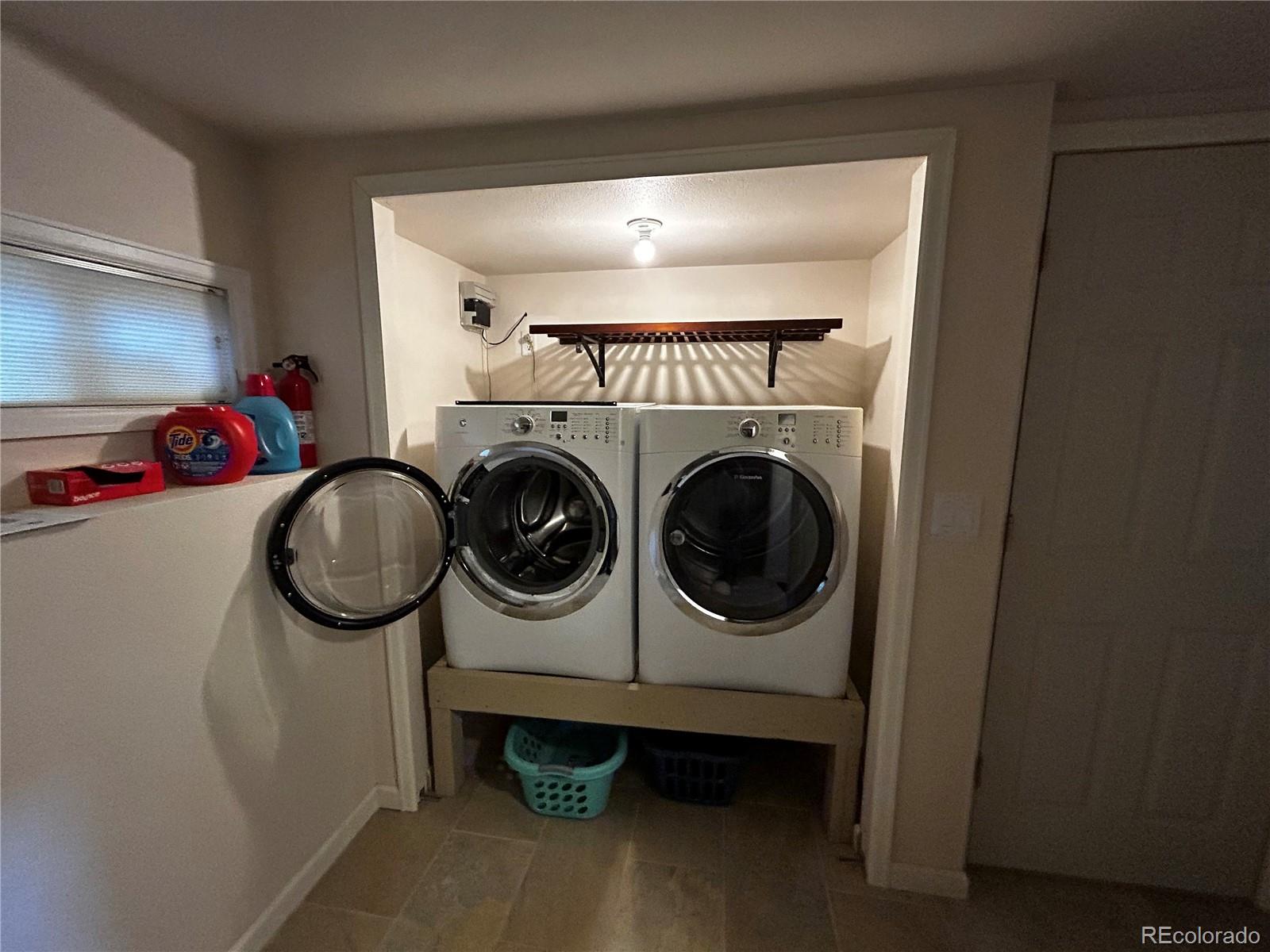 8238 Old San Isabel Road Rye, CO 81069 - Photo 17 of 31 a utility room with dryer and washer