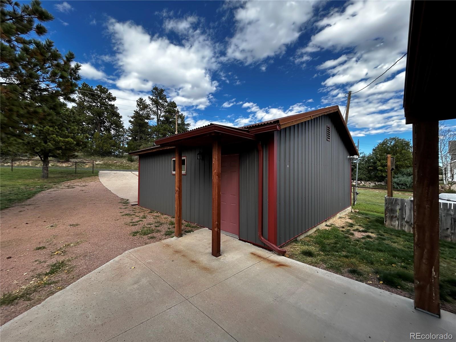 8238 Old San Isabel Road Rye, CO 81069 - Photo 20 of 31 a front view of a house with garden
