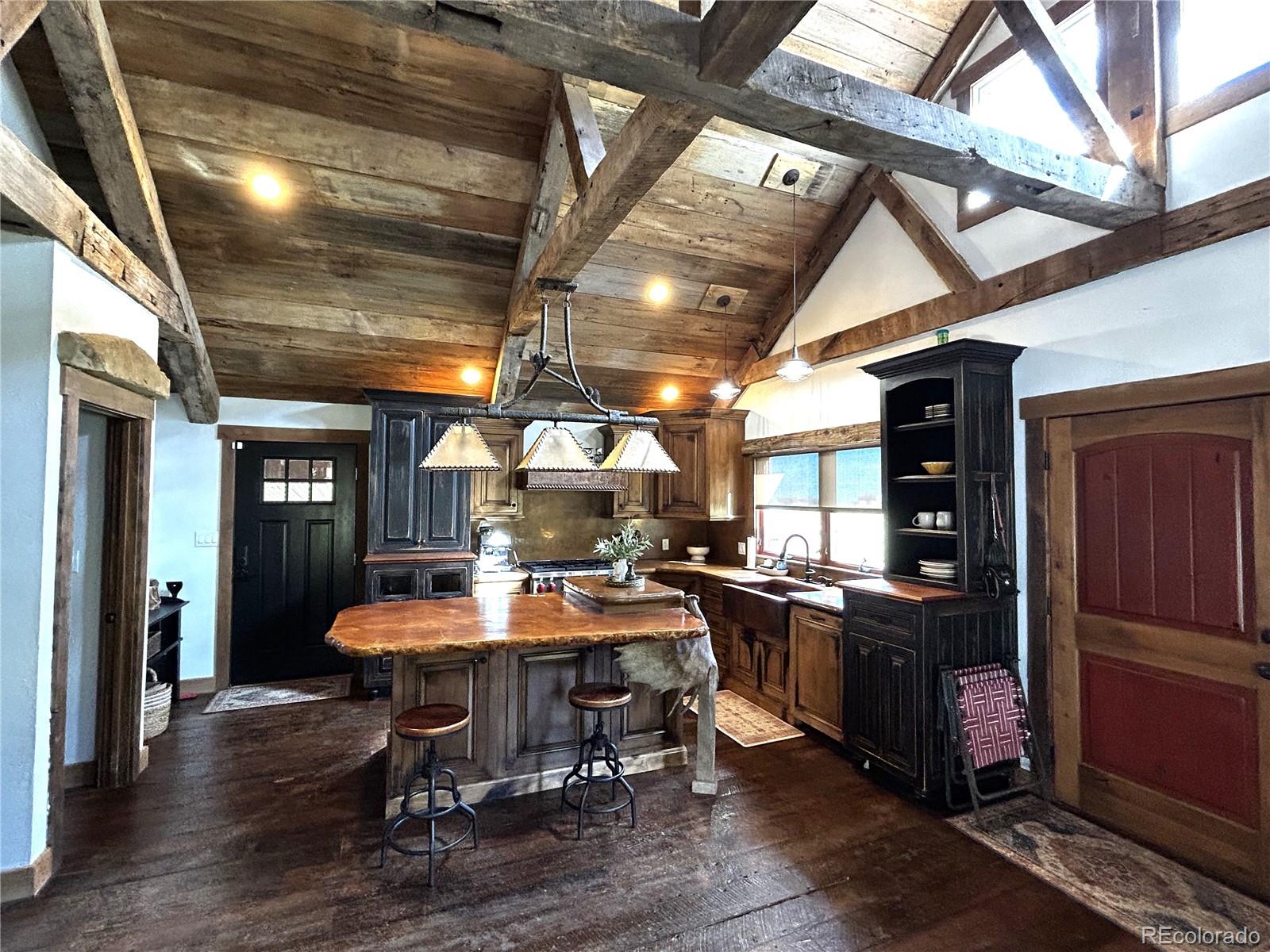 8238 Old San Isabel Road Rye, CO 81069 - Photo 5 of 31 a view of a dining room with furniture