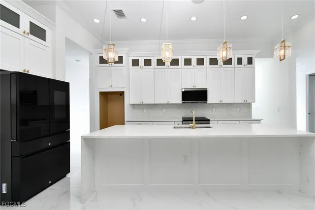 a close view of dresser