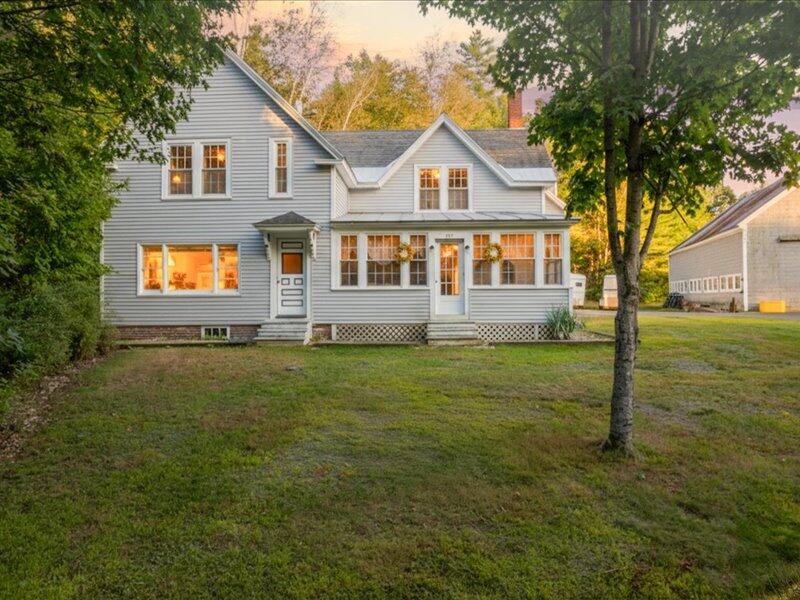 411 East Jay Road Jay, ME 04239 - Photo 2 of 44 Front and barn twilight