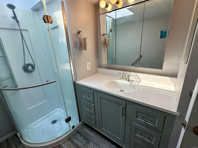 a bathroom with a toilet and a sink