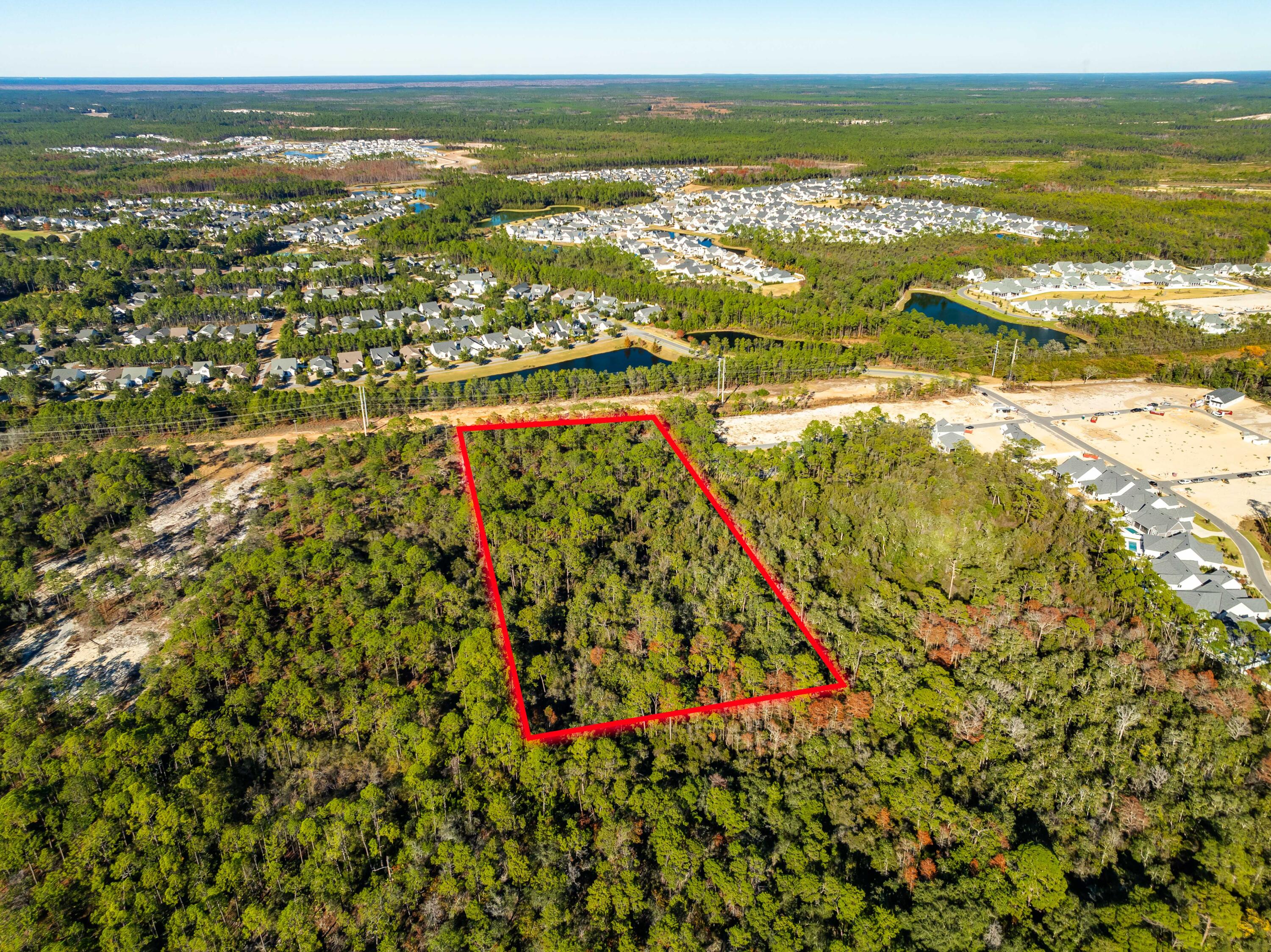 Lot 2 Jeep Rd Inlet Beach Inlet Beach, FL 32461 - Photo 6 of 10 Jeep St Lot Aerial Outlined-9
