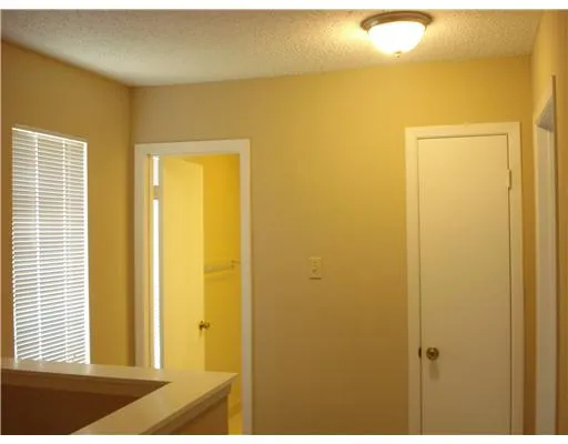 a view of a bathroom with a door