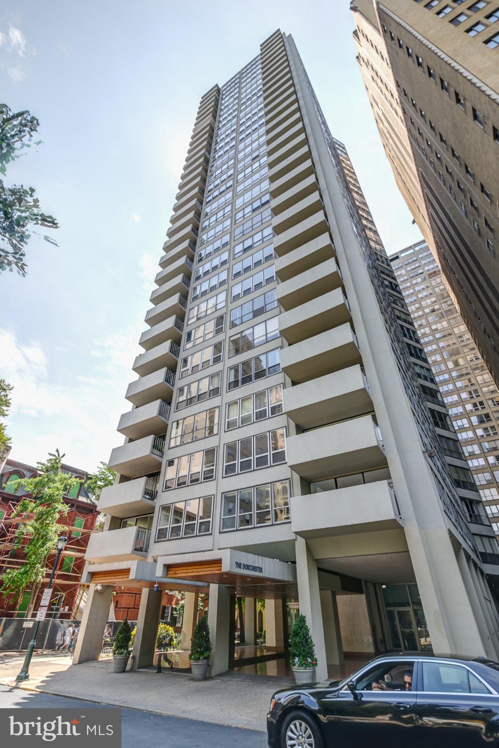 224-30 West Rittenhouse Square, Unit 2004 Philadelphia, PA 19103 - Photo 18 of 18 a front view of a multi story building