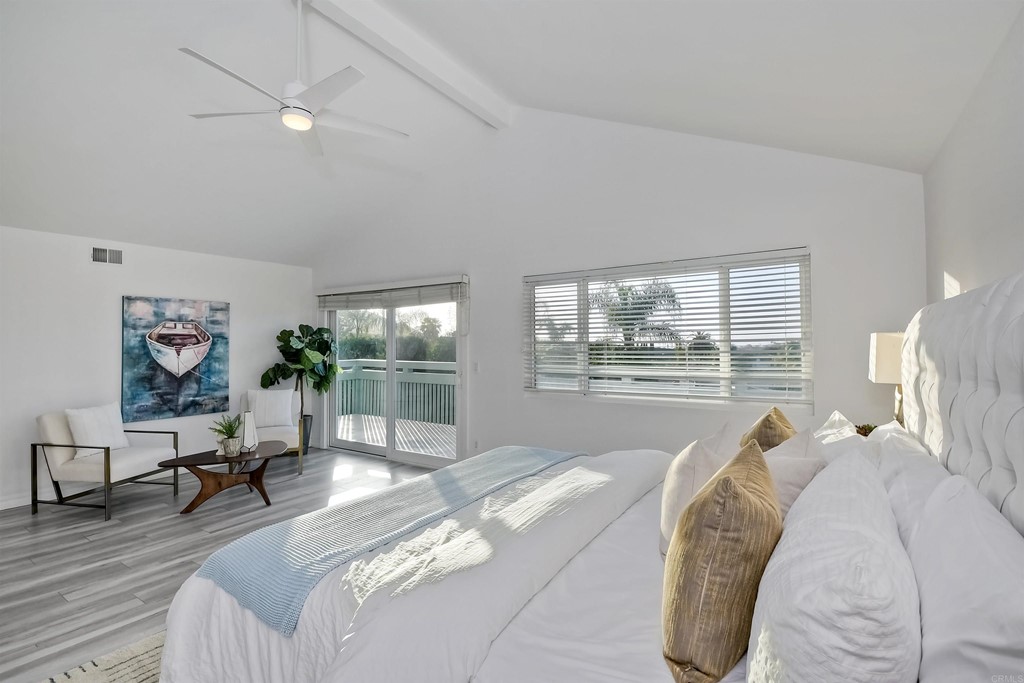 735 Santa Paula Solana Beach, CA 92075 - Photo 21 of 61 a bed room with a bed and a chair