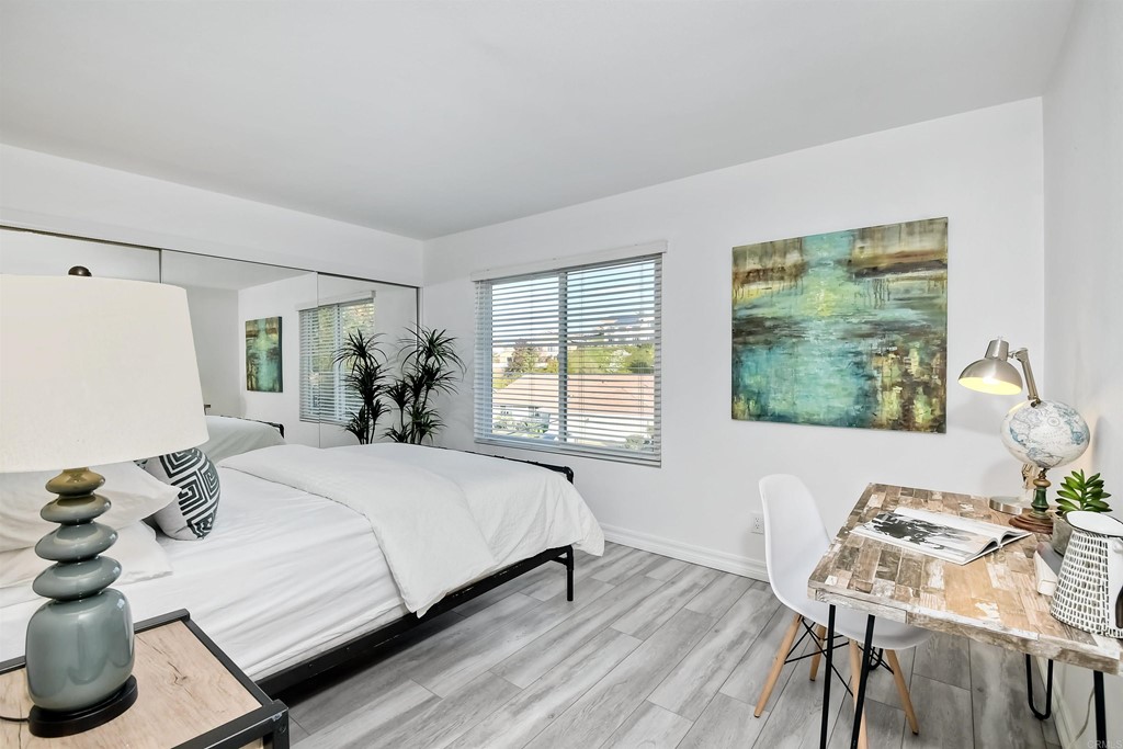 735 Santa Paula Solana Beach, CA 92075 - Photo 25 of 61 a bedroom with a bed and a table