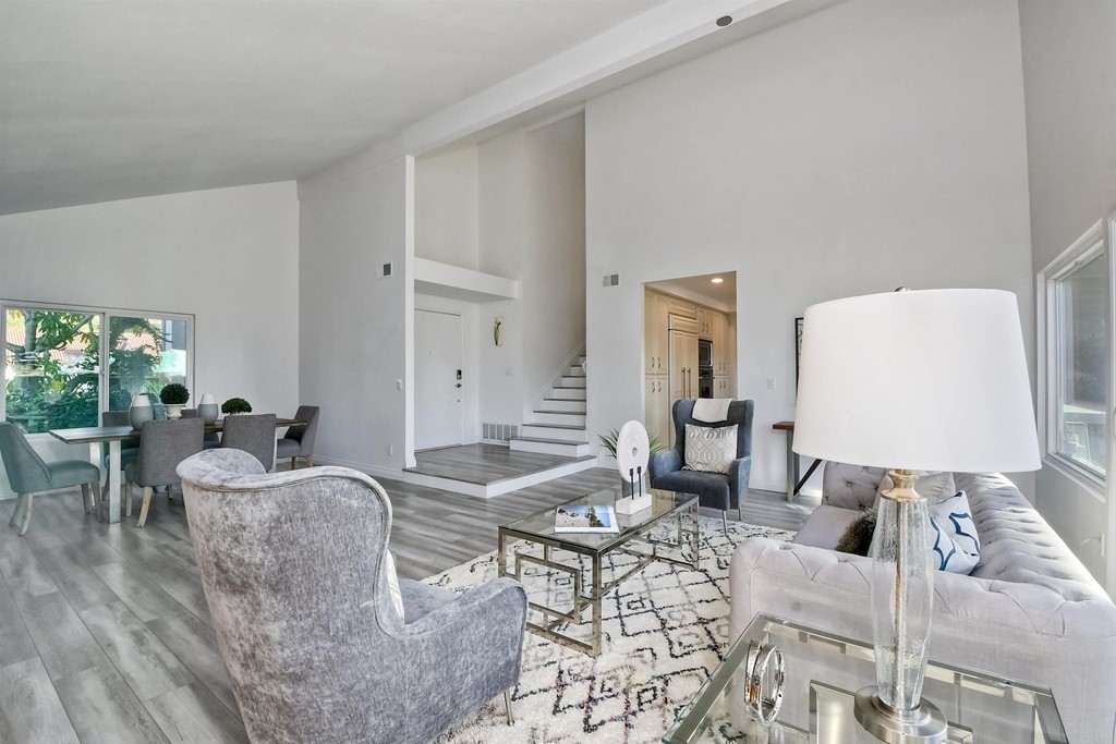 735 Santa Paula Solana Beach, CA 92075 - Photo 39 of 61 a living room with furniture and wooden floor