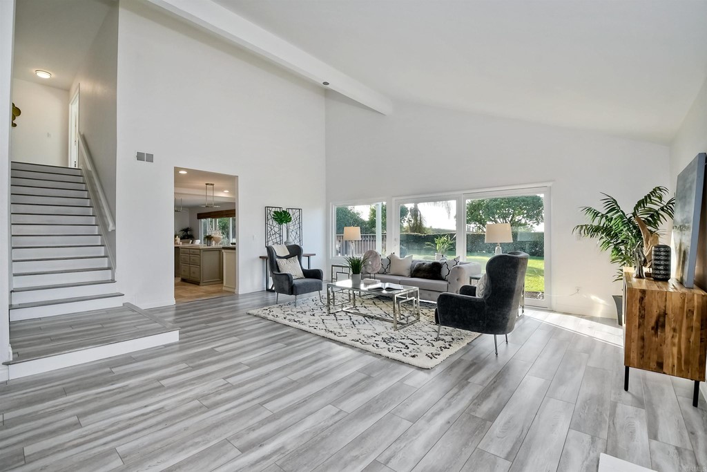 735 Santa Paula Solana Beach, CA 92075 - Photo 40 of 61 a living room with furniture and wooden floor