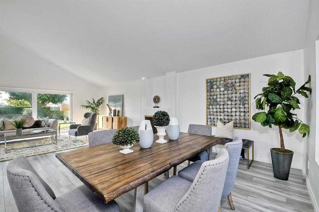 735 Santa Paula Solana Beach, CA 92075 - Photo 42 of 61 a living room with furniture potted plant and wooden floor