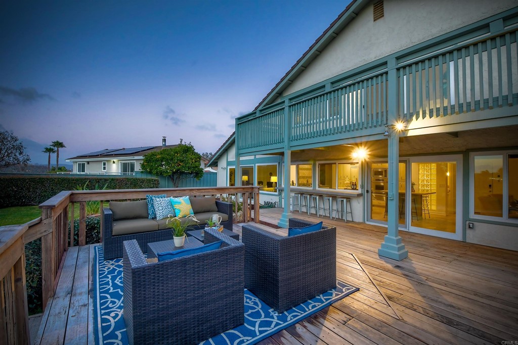 735 Santa Paula Solana Beach, CA 92075 - Photo 60 of 61 a view of a house with couches chairs and wooden floor