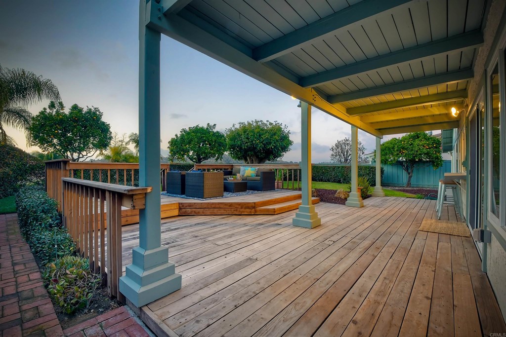 735 Santa Paula Solana Beach, CA 92075 - Photo 61 of 61 a view of swimming pool with wooden deck