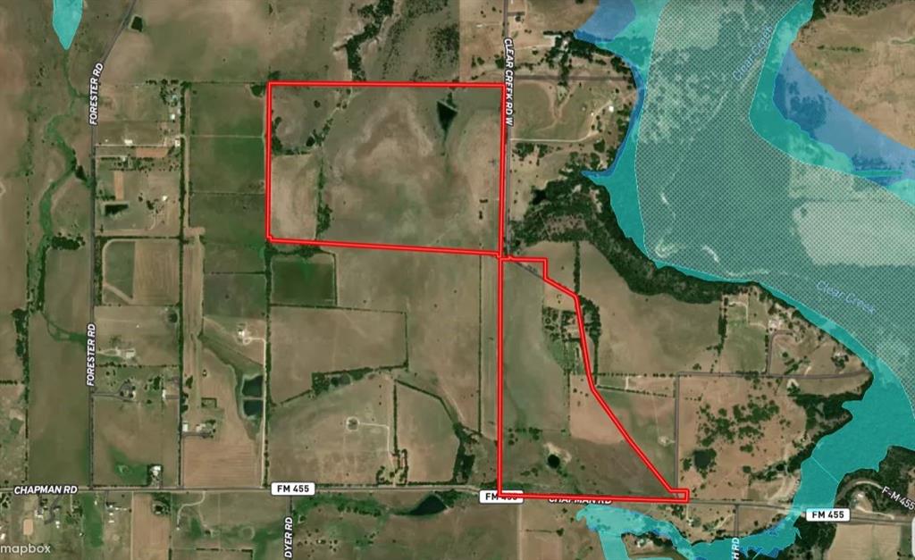 10367 Clear Creek Road West Sanger, TX 76266 - Photo 3 of 8 an aerial view of houses and roads