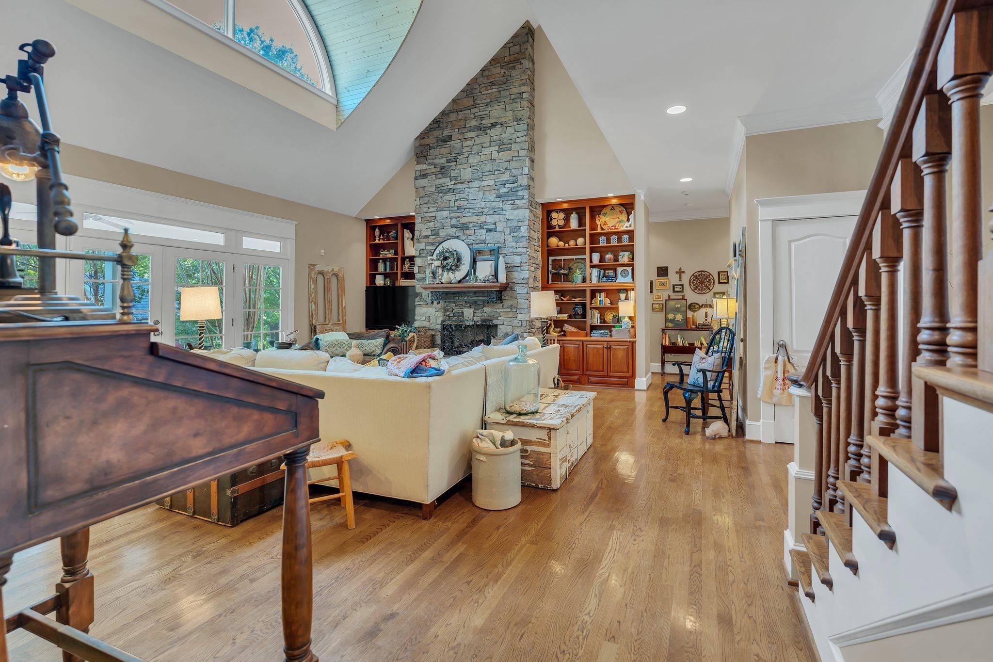 94 Oak Shadow Drive Loretto, TN 38469 - Photo 12 of 68 a living room with dining room and wooden floor