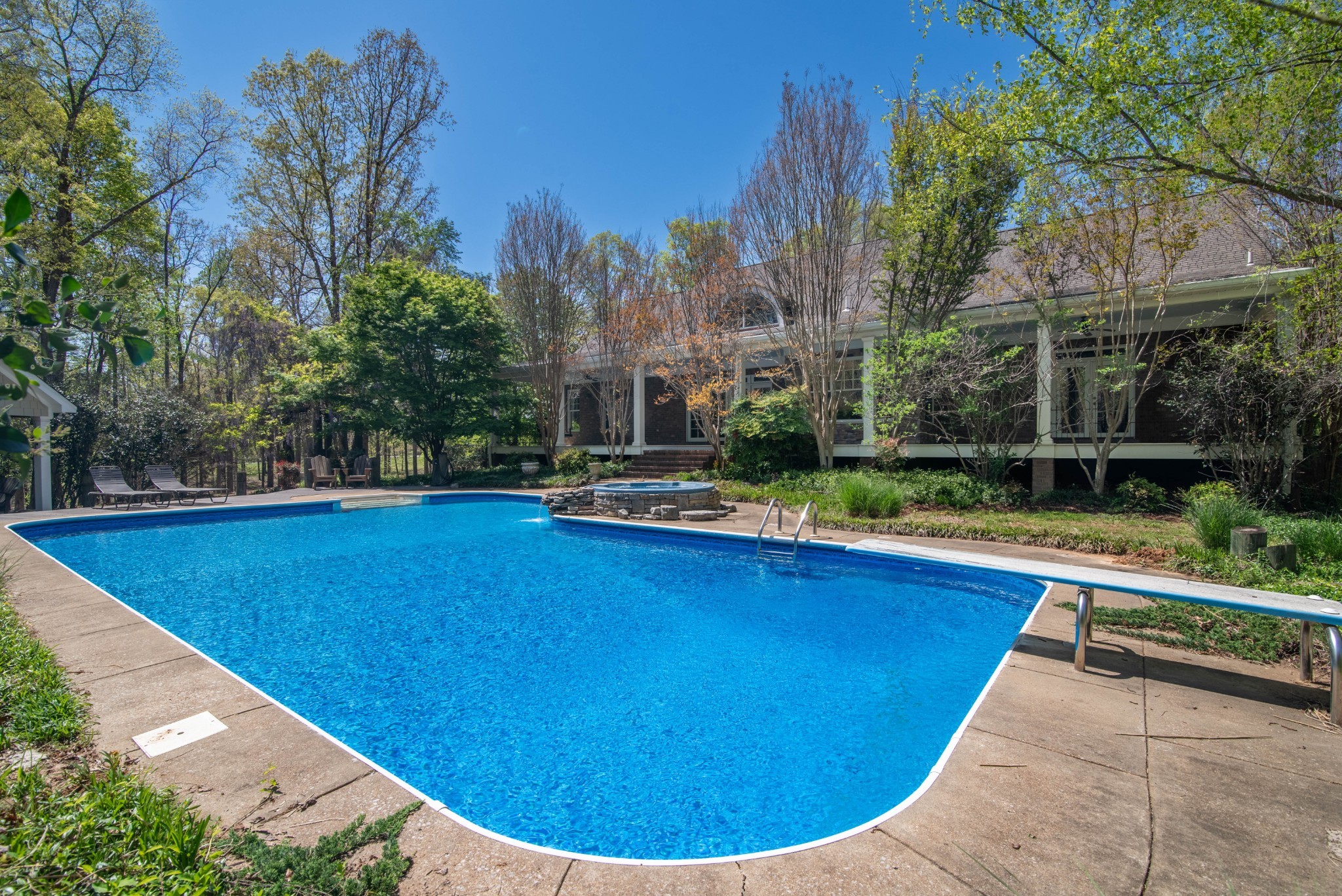 94 Oak Shadow Drive Loretto, TN 38469 - Photo 3 of 68 a view of outdoor space yard swimming pool and patio