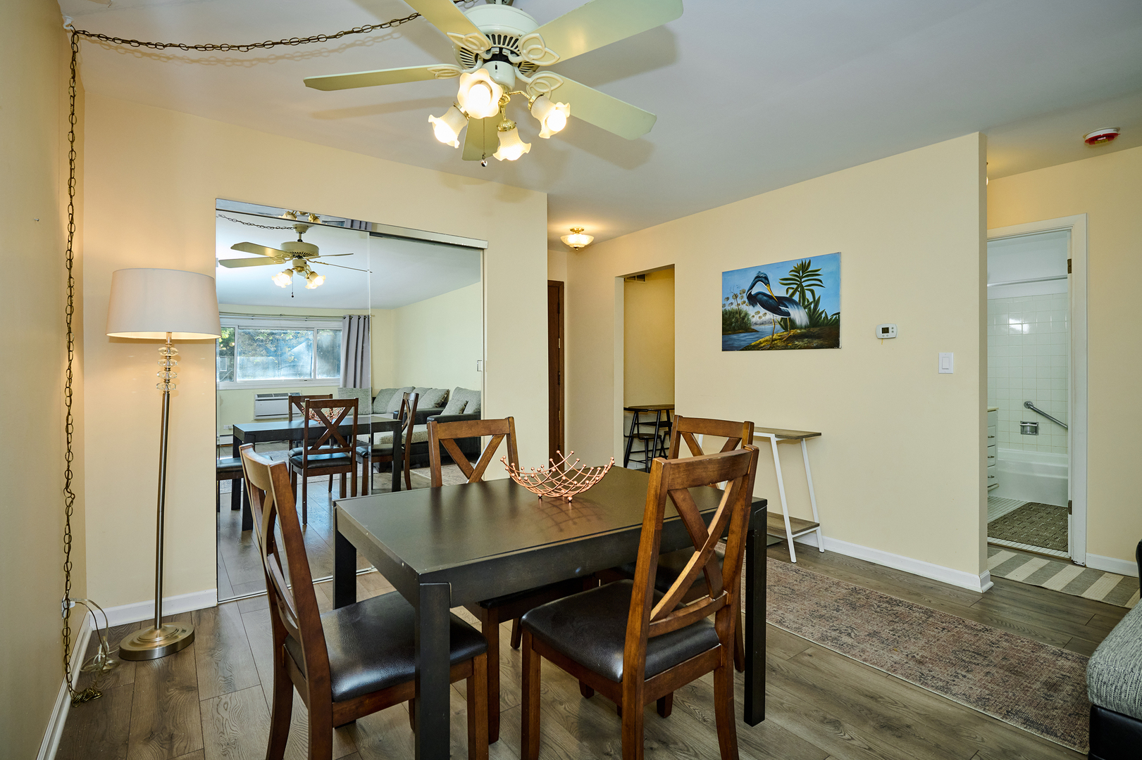 8541 Lotus Avenue, Unit 712 Skokie, IL 60077 - Photo 5 of 24 a view of a dining room and livingroom view