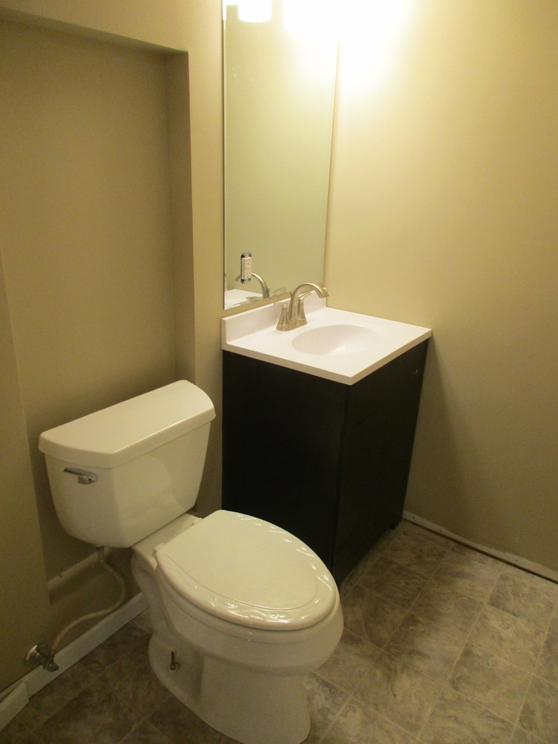 507 San Carlos Road Minooka, IL 60447 - Photo 36 of 48 a bathroom with a sink and a toilet