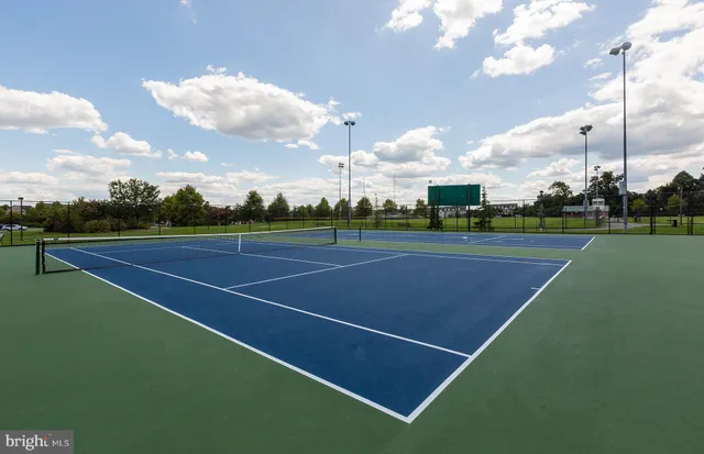 a view of a tennis court