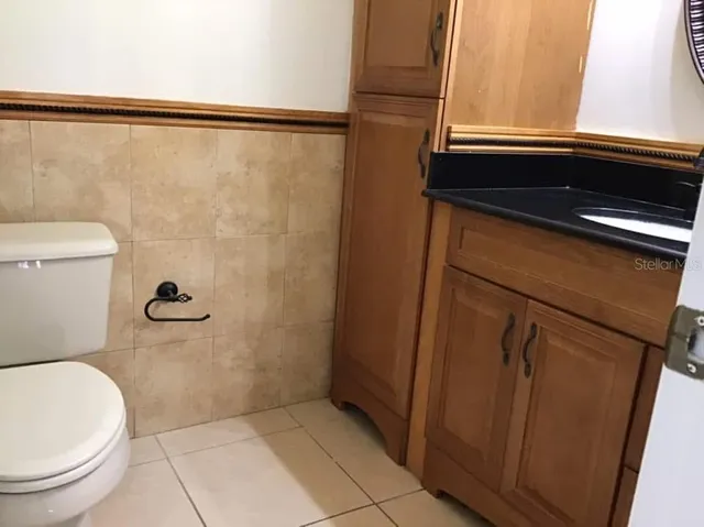 a view of street along with trees