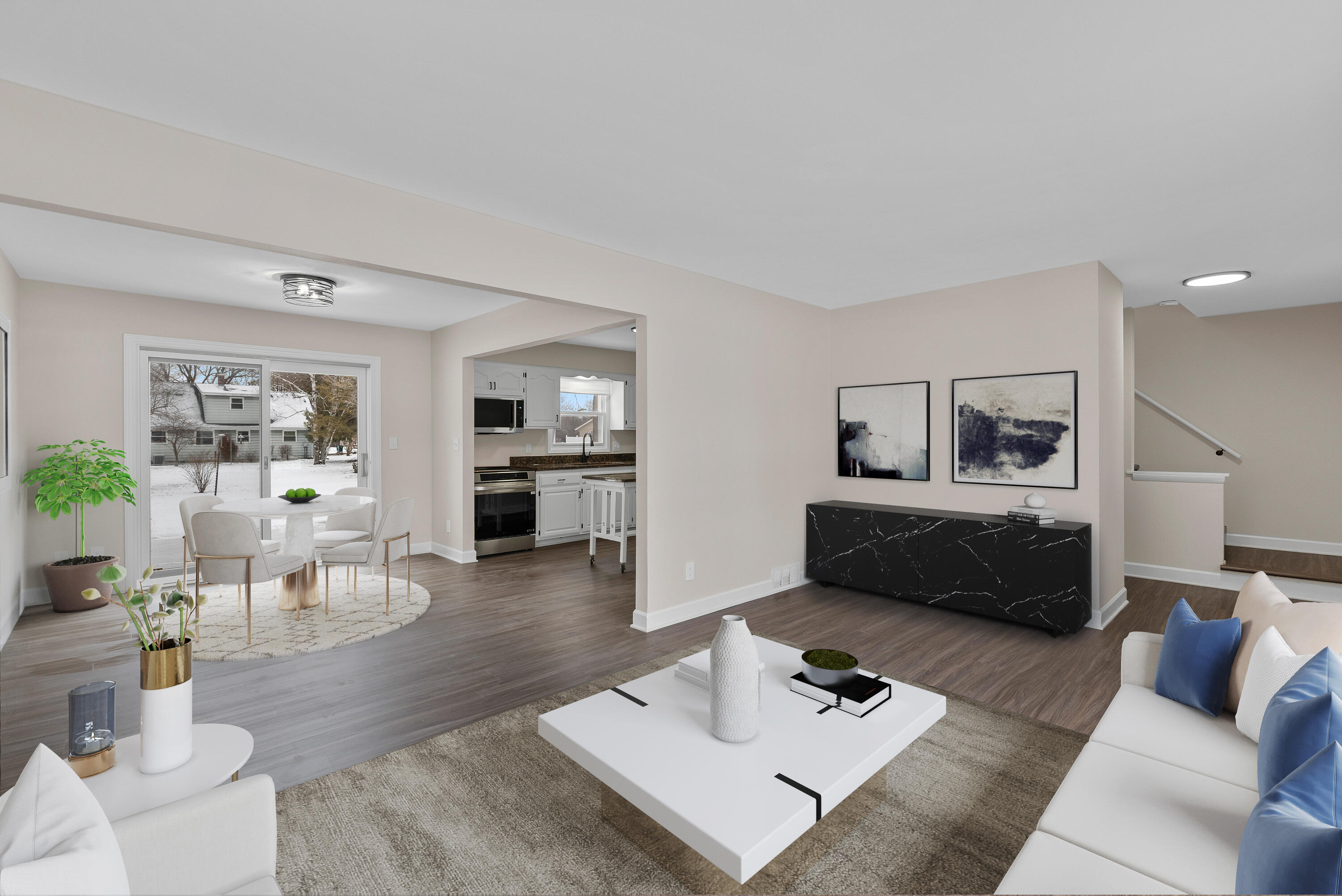 104 West Stoney Ridge Way Saukville, WI 53080 - Photo 2 of 25 Virtually staged