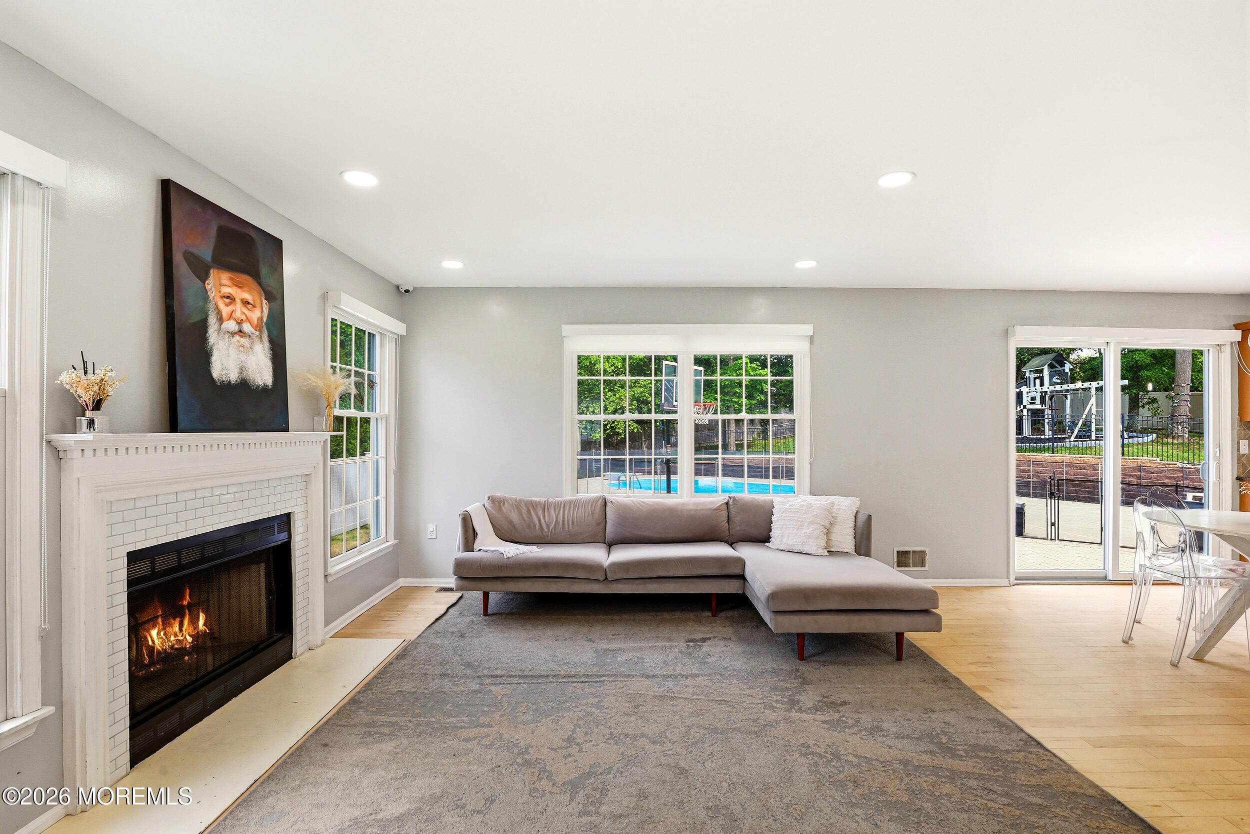 2055 MacKenzie Road Toms River, NJ 08755 - Photo 11 of 56 a living room with furniture and a fireplace