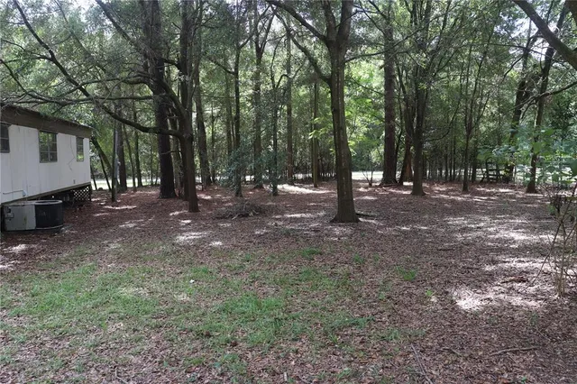 a view of outdoor space with trees