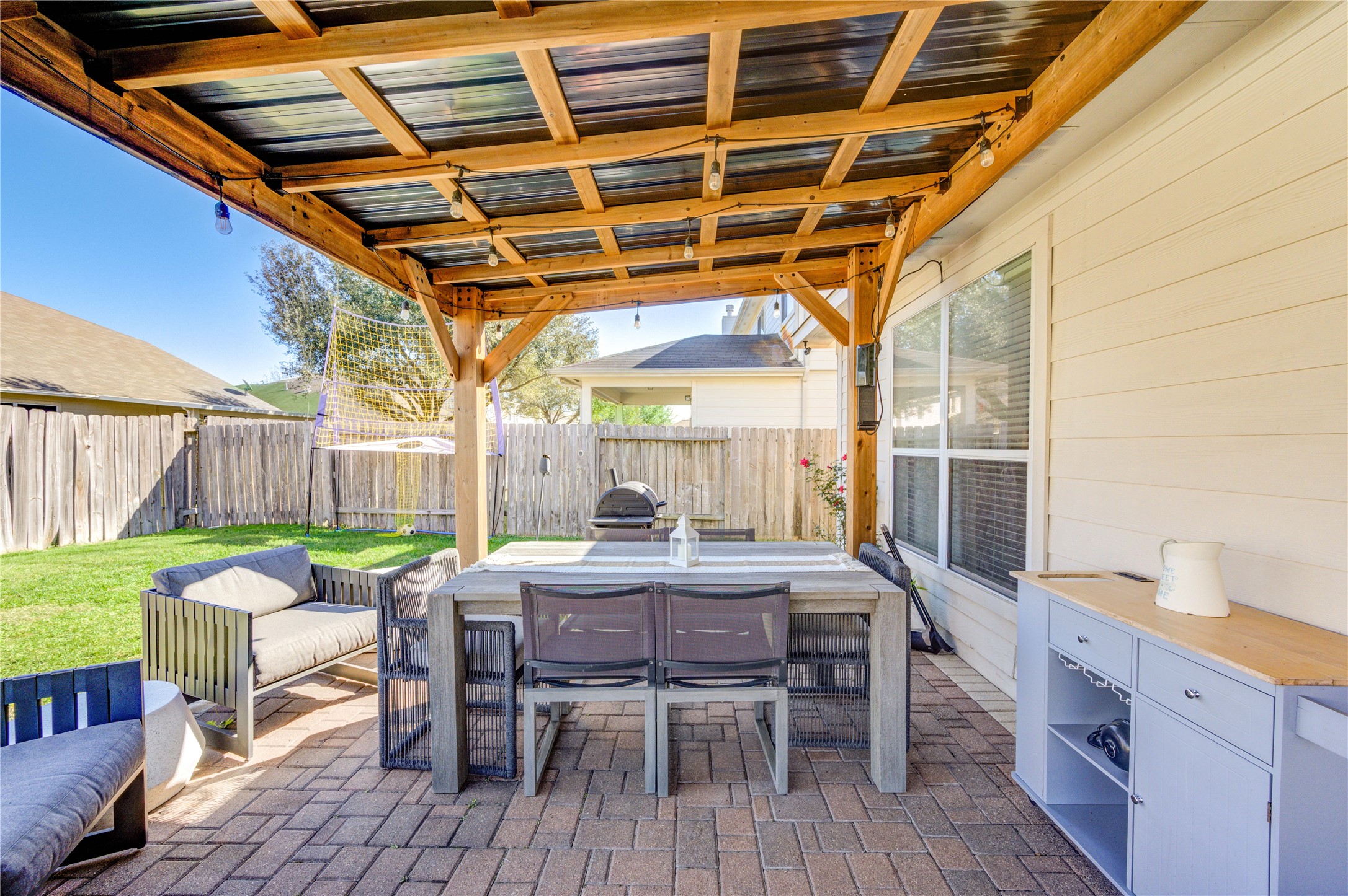 25210 Hazel Ranch Drive Katy, TX 77494 - Photo 44 of 45 a view of a table and chairs in patio