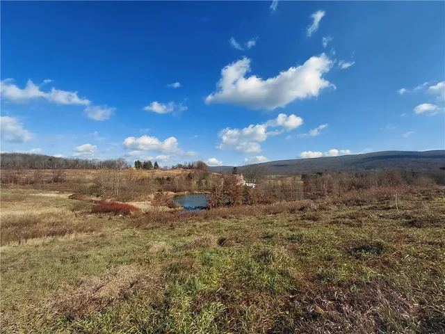 a view of a backyard of a house