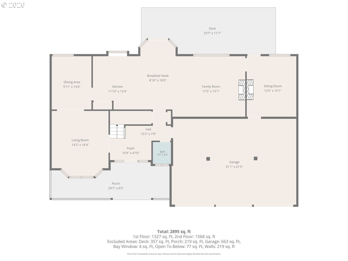 530 Southwest 167th Avenue Beaverton, OR 97006 - Photo 47 of 48 Floor Plan