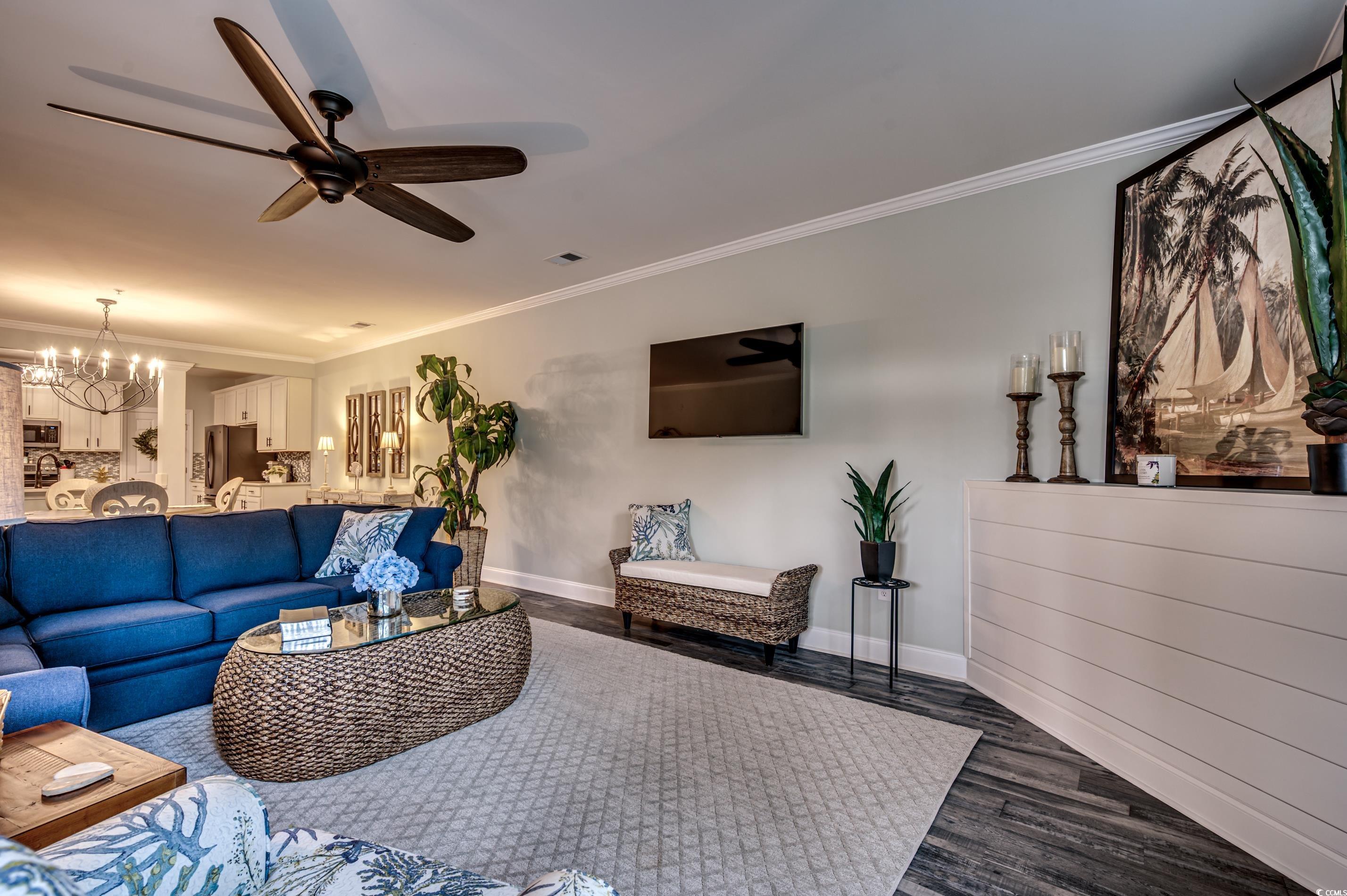 701 Pickering Drive, Unit 203 Murrells Inlet, SC 29576 - Photo 10 of 35 New fans and lighting throughout!