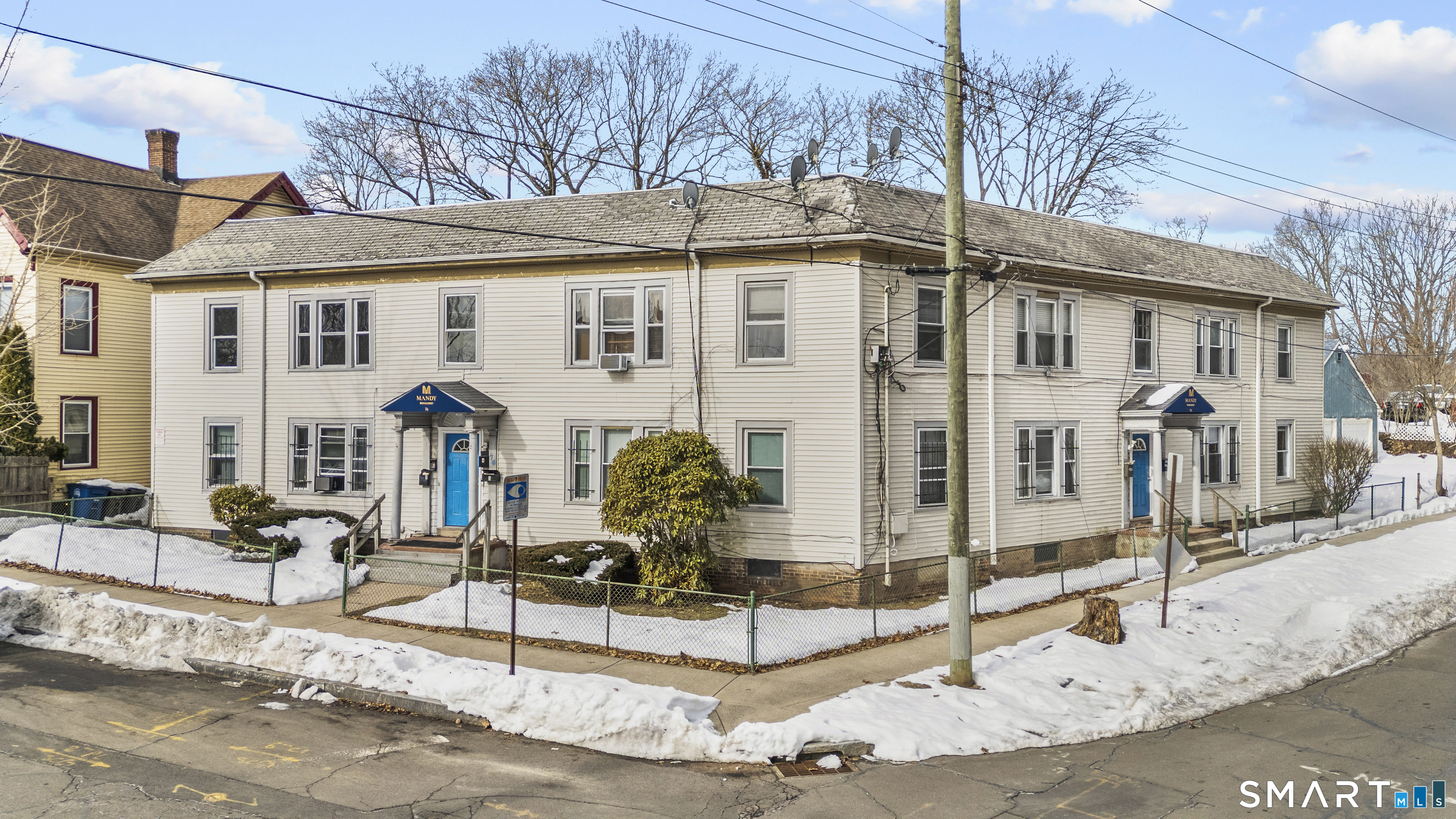 76 Ridge Street New Haven, CT 06511 - Photo 19 of 19 a front view of a house with porch