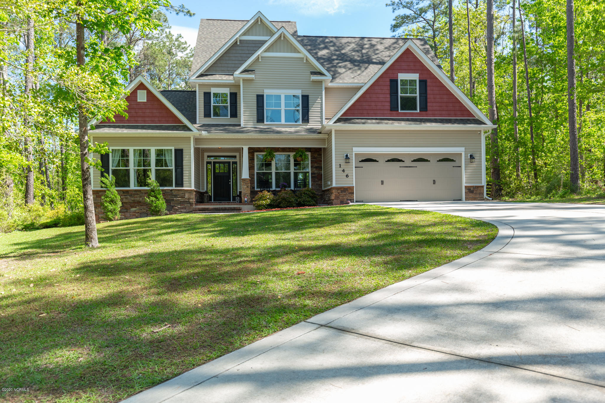 146 Forest Ridge Trail Stella, NC 28582 - Photo 1 of 58 Beautiful wooded 1.2 acre lot!