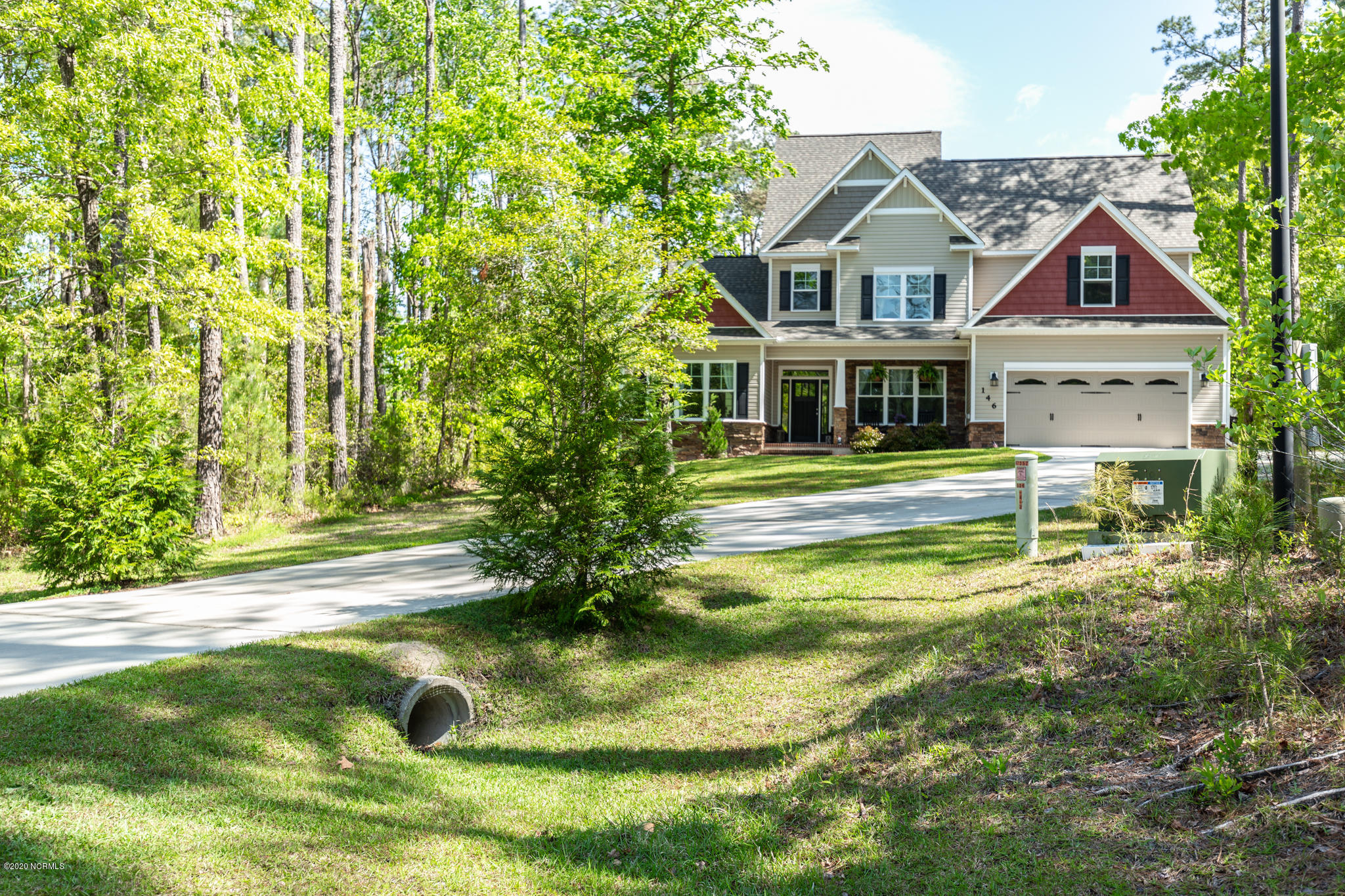 146 Forest Ridge Trail Stella, NC 28582 - Photo 4 of 58 Beautiful wooded 1.2 acre lot!