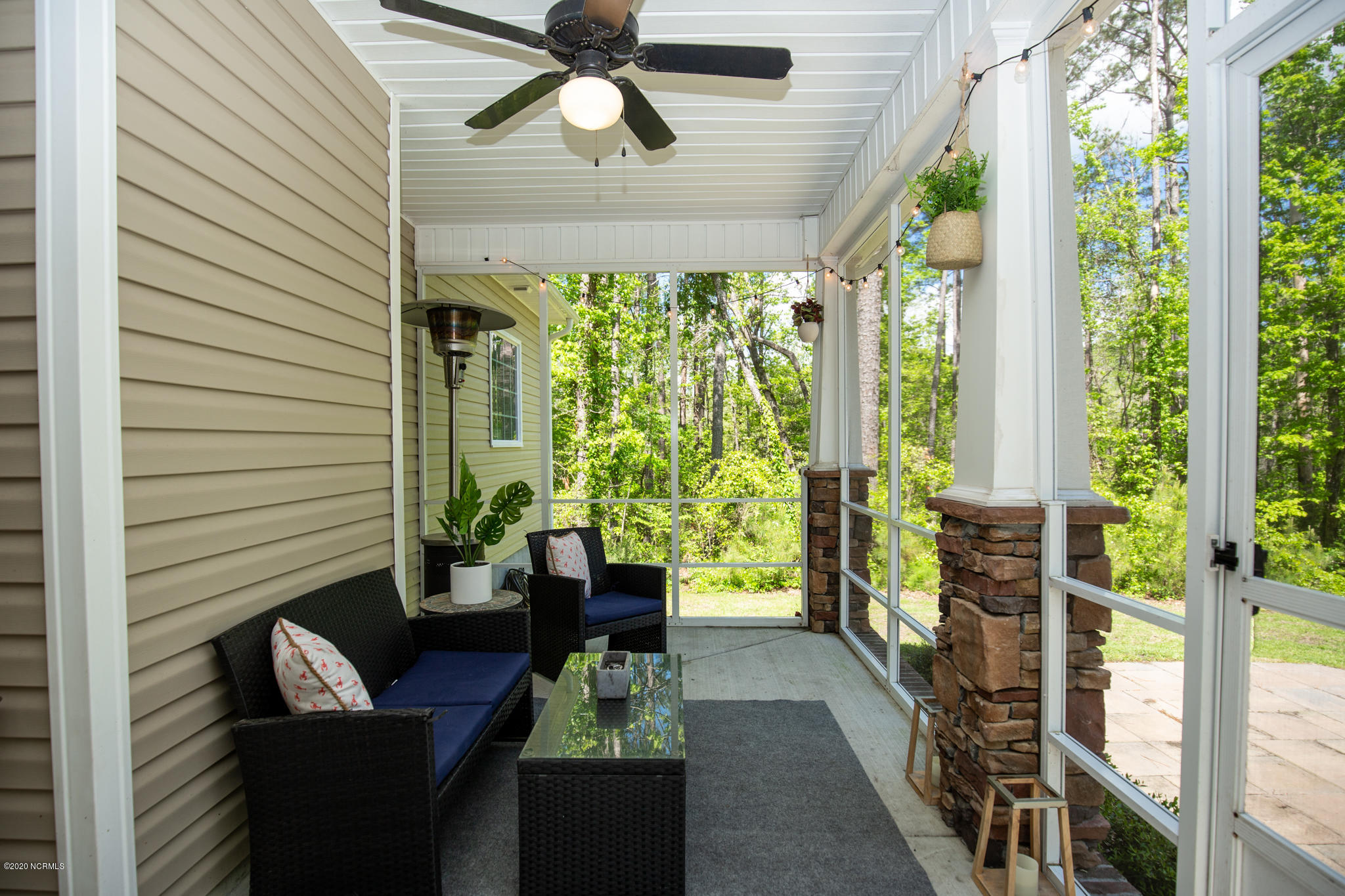 146 Forest Ridge Trail Stella, NC 28582 - Photo 46 of 58 Screened-in back patio