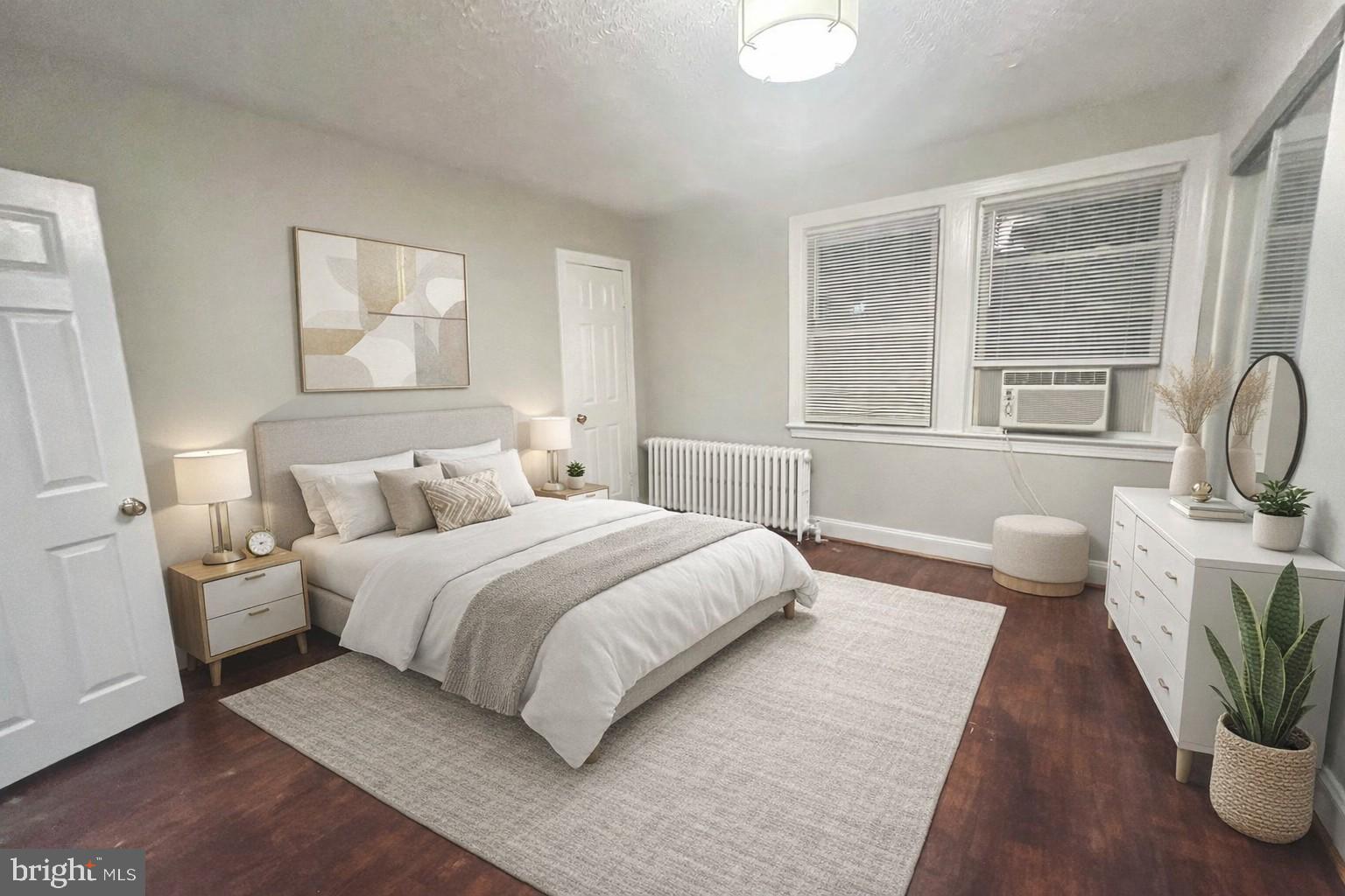 1723 H Street Northeast, Unit 2 Washington, DC 20002 - Photo 5 of 8 Bedroom - Virtually Staged