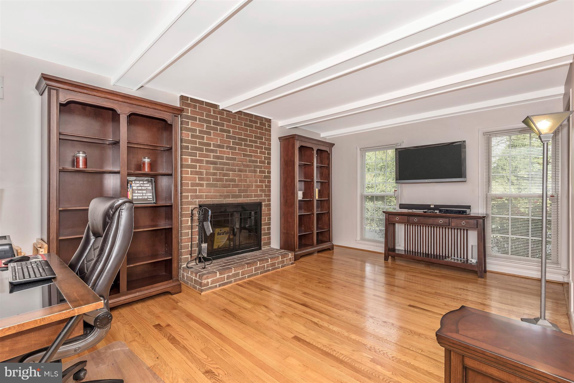 17108 Carwell Road Silver Spring, MD 20905 - Photo 8 of 31 Family Rm w/Fireplace