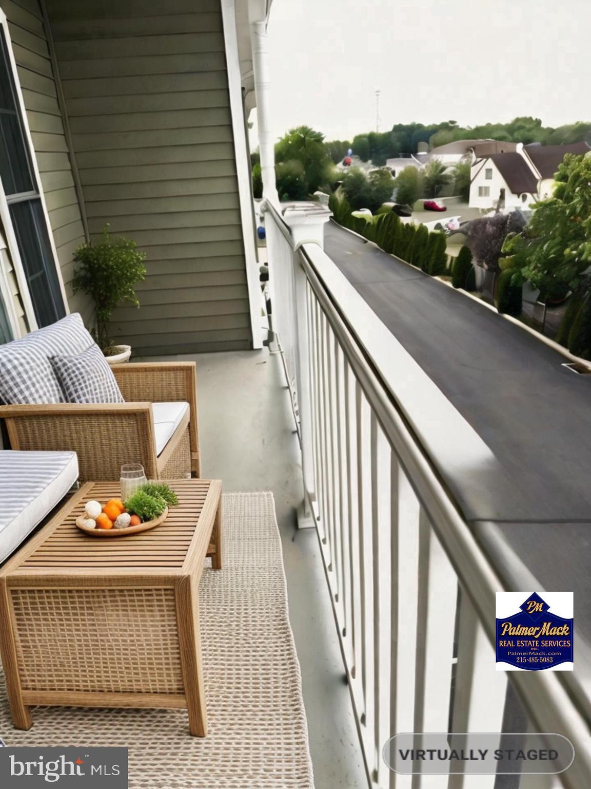 756 Street Road, Unit 17 Southampton, PA 18966 - Photo 25 of 31 a view of balcony with furniture