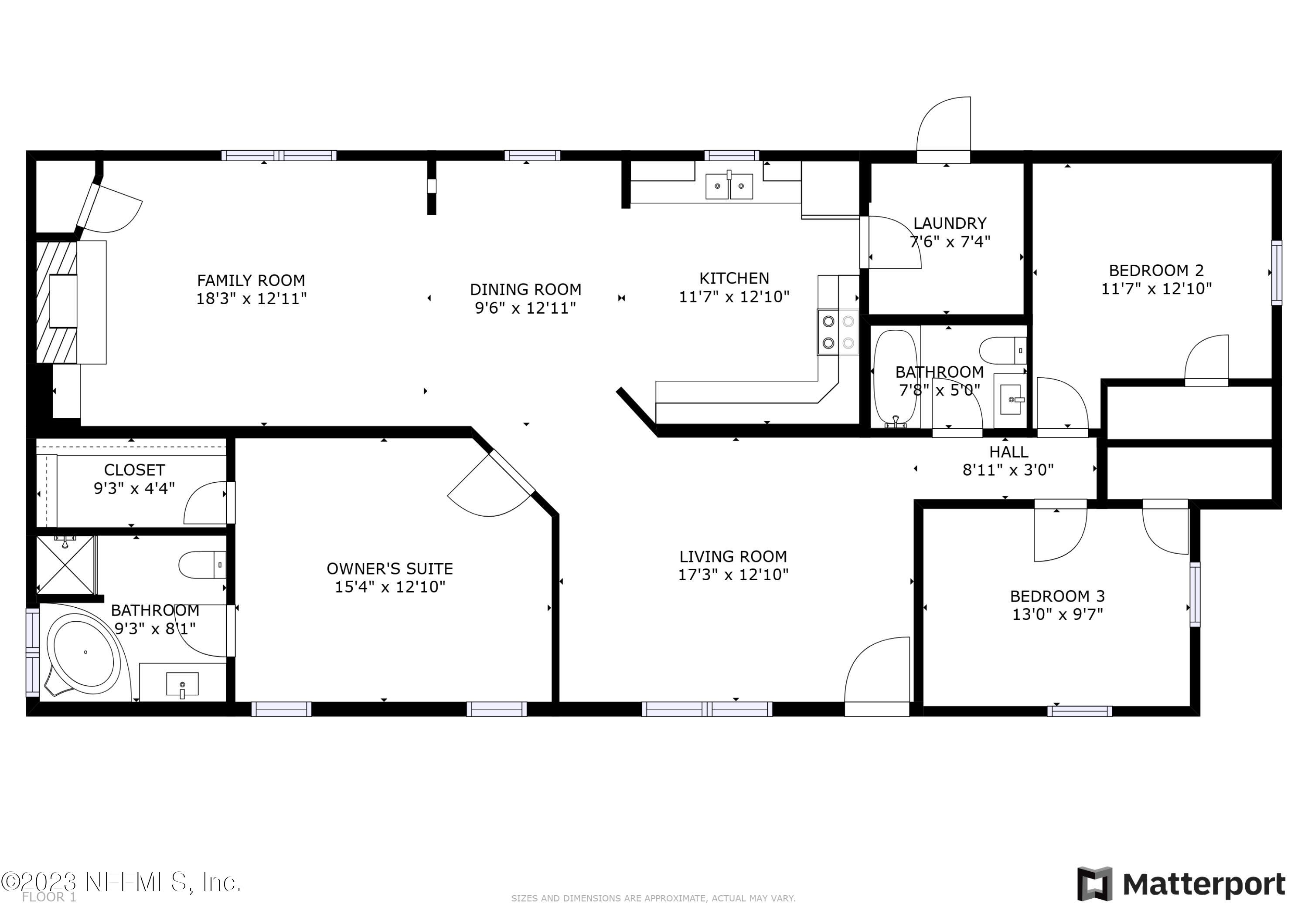 1886 Faye Road Jacksonville, FL 32218 - Photo 26 of 26 Floorplan