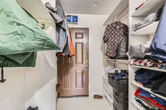 a view of storage and utility room