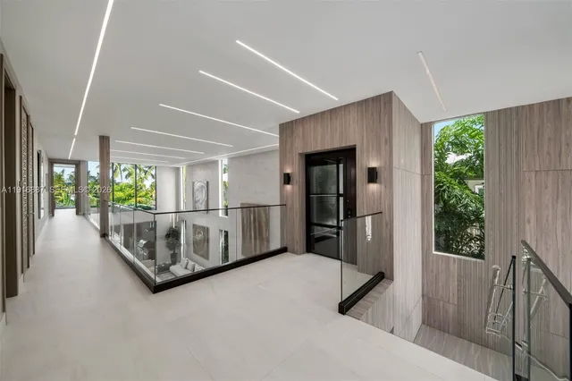 a very nice looking room with a large window