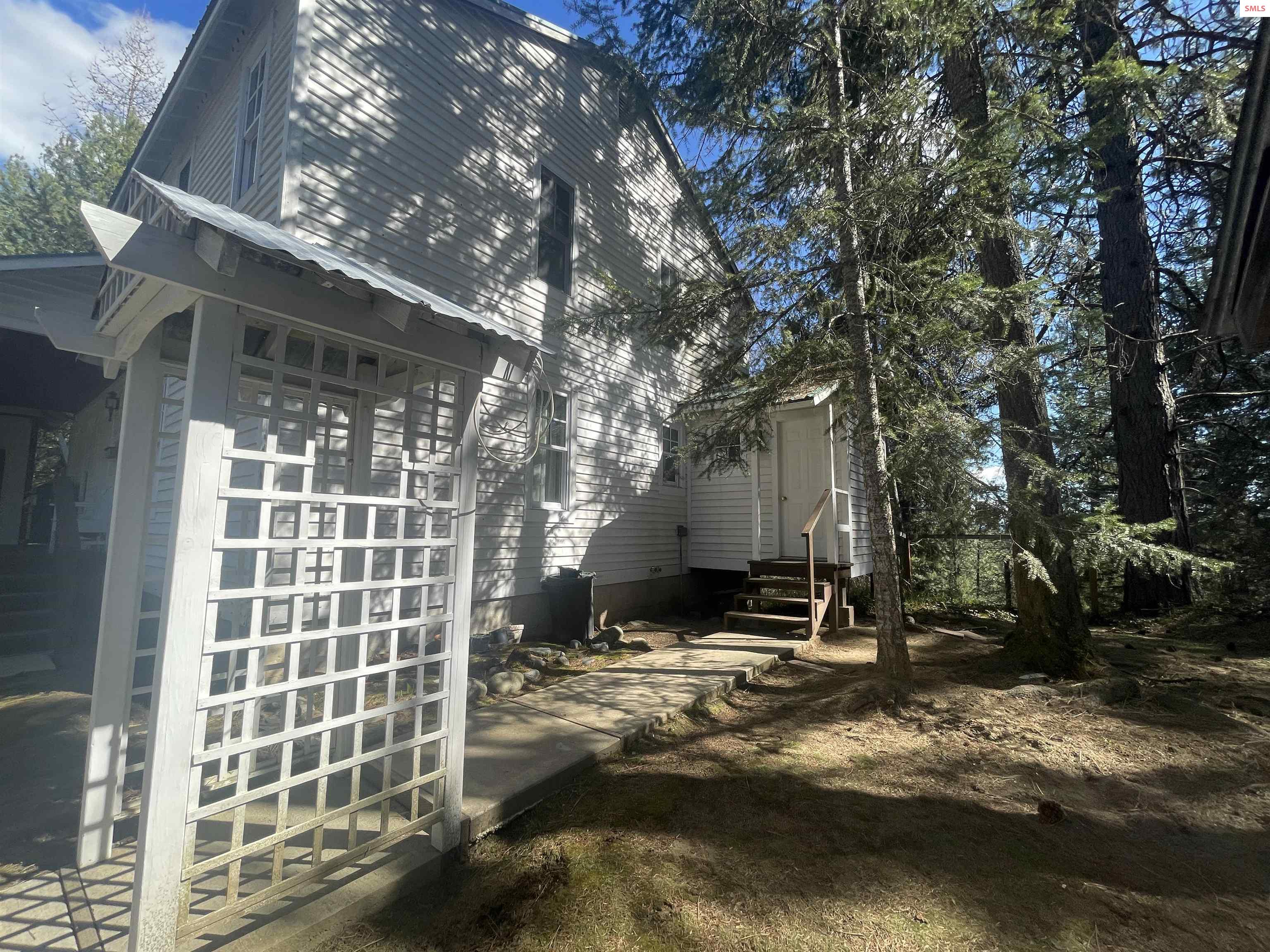 631 Wolverine Road Moyie Springs, ID 83845 - Photo 65 of 87 Arbor beside Garden Shed