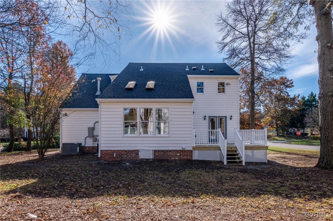 1301 Tree Ridge Road Henrico, VA 23231 - Photo 30 of 33 a view of a house with a yard