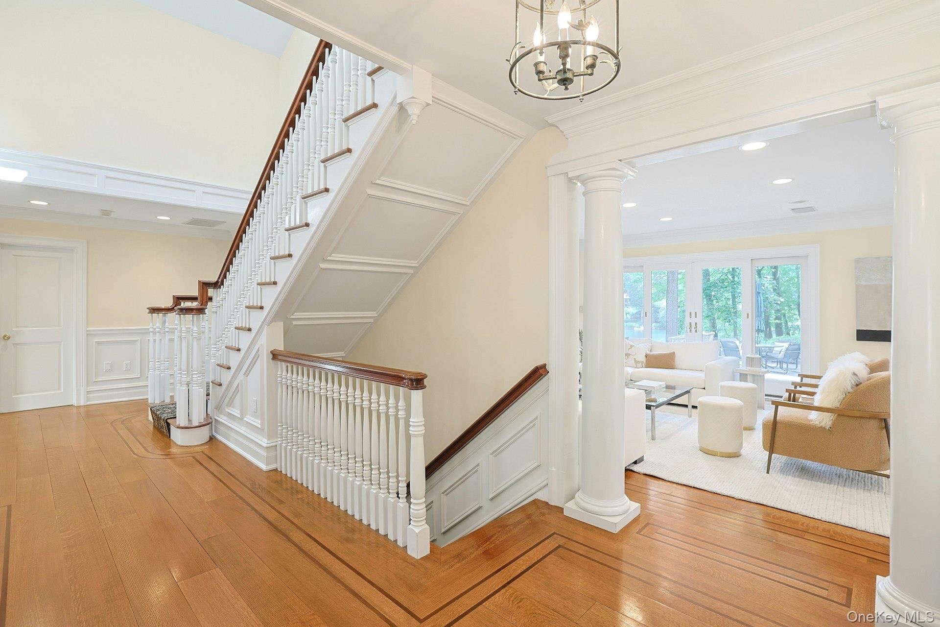 8 North Lake Road Armonk, NY 10504 - Photo 13 of 50 Open staircase up and down.