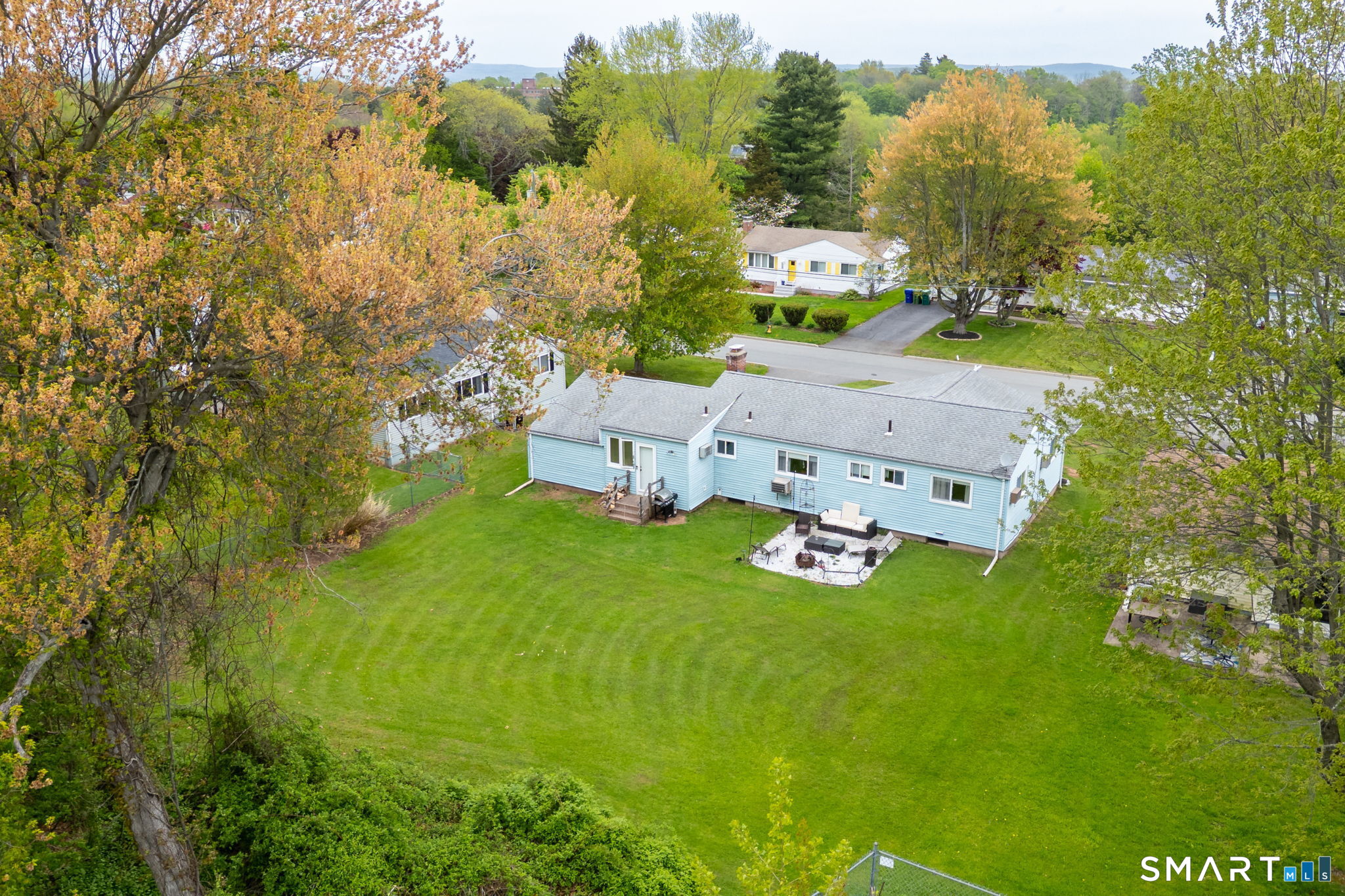 325 Barbara Road Middletown, CT 06457 - Photo 5 of 40 an aerial view of a house with a garden