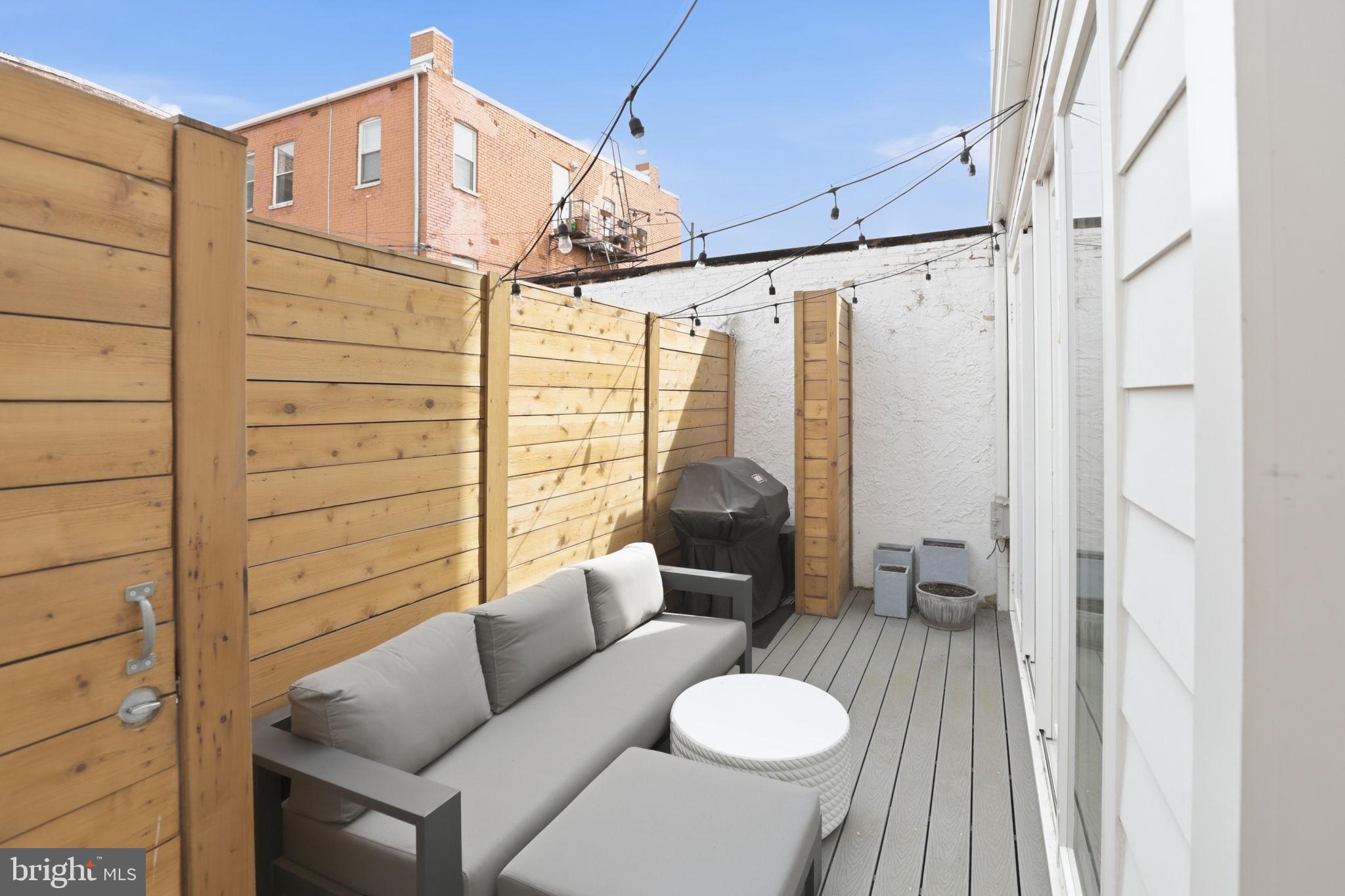 1007 O Street Northwest Washington, DC 20001 - Photo 15 of 51 1st of 3 private outdoor spaces
