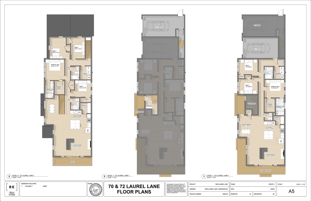 72 Laurel Lane, Unit 2 Lunenburg, MA 01462 - Photo 6 of 18 a black and white photo of a picture of floor