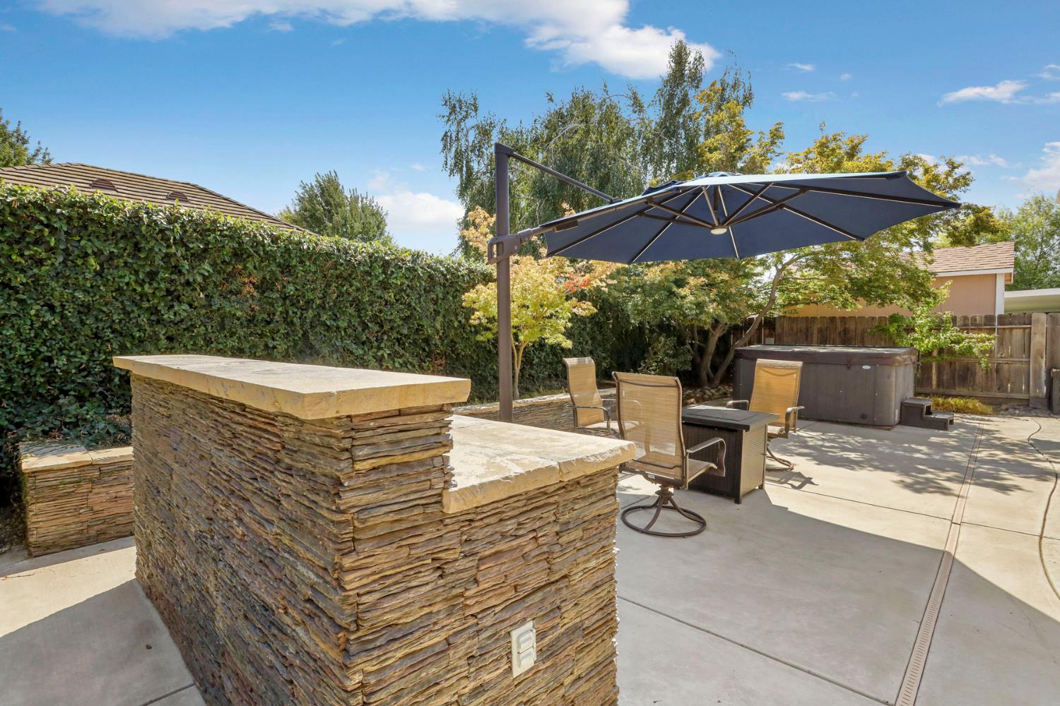 3604 Hillglen Avenue Modesto, CA 95355 - Photo 46 of 56 a view of outdoor space patio and barbeque oven