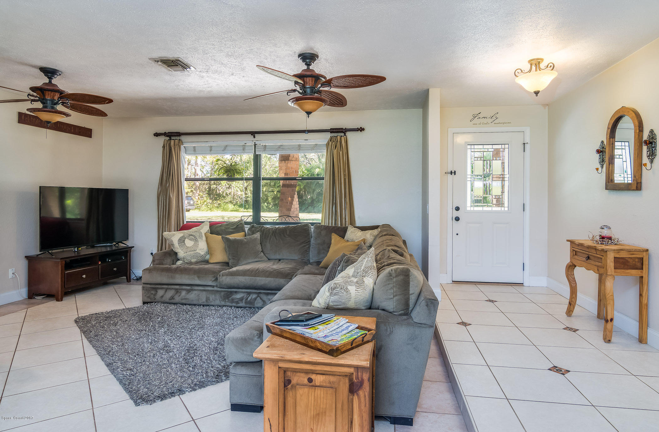 2500 Turtle Mound Road Melbourne, FL 32934 - Photo 12 of 43 Entry and Family Room