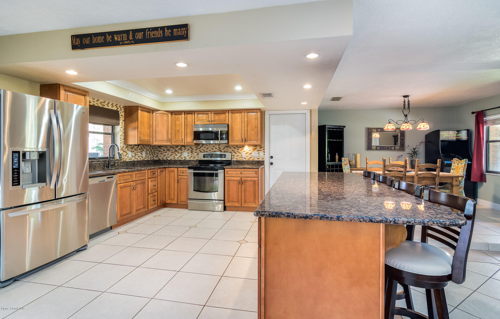 2500 Turtle Mound Road Melbourne, FL 32934 - Photo 14 of 43 Kitchen & Dining Room