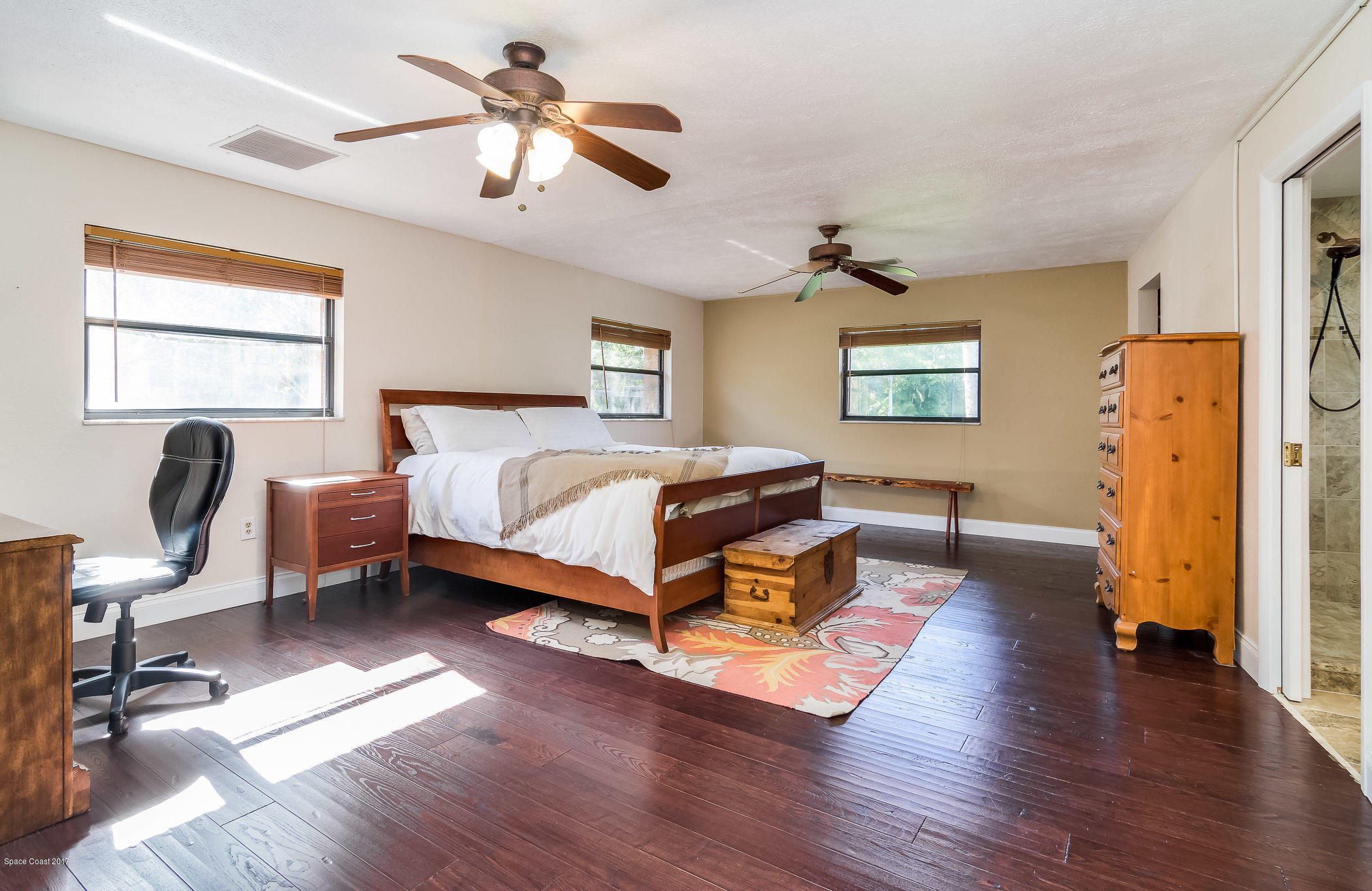 2500 Turtle Mound Road Melbourne, FL 32934 - Photo 19 of 43 Huge Master Bedroom